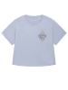 wat? Apparel T-Shirt Explore in Serene Blue