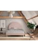 58 aufm Kessel POLSTERBETT Karlotta 147x132x212 aus Holzwerkstoff in Rosa