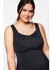 sheego Badekleid in schwarz