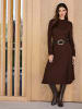 Heine Strickkleid in schoko