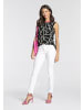 Laura Scott Shirttop in schwarz-pink