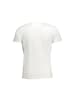 La Martina Weiß Baumwolle Herren T-Shirt