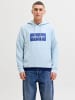 Jack & Jones Kapuzenpullover in Celestial Blue