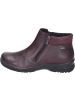 Comfortabel Sportliche Stiefeletten in bordeaux