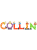 Playshoes Deko-Buchstaben "COLLIN" in bunt