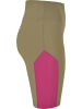 Urban Classics Cycling Short in khaki/brightviolet