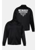 JP1880 Sweatjacke in schwarz