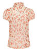 SAINT TROPEZ Langarm - Hemd LiljaSZ Gerade Passform in Seedpearl Valiant Daisy