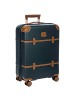 BRIC`s Bellagio - 4-Rollen-Kabinentrolley S 55cm (eucalyptus) in blue/tan