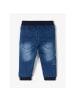 name it Unisex Baby-Hose mit Elefanten-Stick in Blau