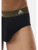 Adidas Sportswear Slip / Unterhose Active Flex Cotton in Schwarz