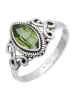 mantraroma 925er Silber - Ringe mit Peridot facettiert