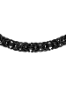 Steel_Art Armkette Frauen Amber schwarz farben in schwarz