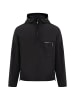 DreiMaster Herren Übergangsjacke - Recyceltes Material in Schwarz