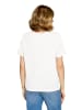 Betty Barclay Blusenshirt mit Schleifenknoten in Patch Cream/Blue