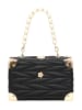 faina Handtasche in Schwarz Gold