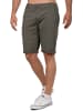 Cipo & Baxx Herren Regular Fit Shorts Logo-Detail in Khaki