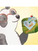 Mr. & Mrs. Panda Tischuntersetzer Mäuse Herz Design ohne Spruch in Weiß