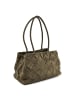 Les Visionnaires Mrs. Bella Schultertasche Leder 40 cm in martini olive