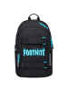 BAAGL 5-tlg. Set: Schulrucksack Skate in Violett Fortnite Blue
