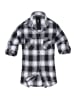 Brandit Flanell Shirt in white/black