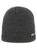 Eisglut Strickmütze in schwarz