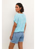 Kaffe Ärmellose Bluse KAamber Loose fit in Blue Atoll Petit Fleur