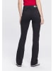 ARIZONA Bootcut-Jeans in schwarz