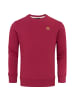 Amaci&Sons Sweatshirt mit Rundhalsausschnitt JACKSONVILLE in Bordeaux