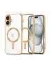 TechProtect Tech Protect Hülle Gold mit Magnetring iPhone 16 in Gelb