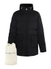 DreiMaster Maritim Parka + Shopping Bag - Set in Schwarz