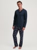Calida Pyjama in saphir blue