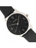 Simplify Die 6300 Lederarmbanduhr in Black
