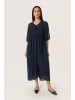 Soaked in Luxury Kleid SLCammelie Feminine Form in Night Sky