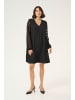 Kaffe Kleid KAmille A-shape in Black Deep