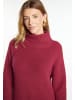 usha WHITE LABEL Damen Kleid in Dunkelkirschrot