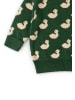 Little Green Radicals Organic Knitted Jumper in Green
