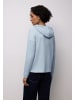 Street One Langarmshirt in frosted blue mel.