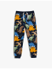 KOTON Sweathose in Marineblau Gemustert