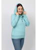 Salzhaut Hoodie KÂT in Aqua