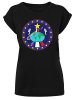 F4NT4STIC T-Shirt NASA Classic Globe Astronauts in schwarz