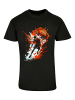 F4NT4STIC T-Shirt Basketball Splash Sport  UNISEX in schwarz