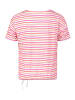 Betty Barclay Ringelshirt mit Tunnelzug in Red/White