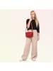 Toscanto Leder Umhängetasche Toscanto Tasche rot ca. 22cm