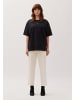 Studio Seidensticker T-Shirt Oversized in Schwarz