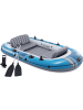 Intex Schlauchboot Excursion 4 Set 315x165x43cm in blau