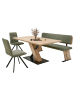 58 aufm Kessel ESSGRUPPE Modern Dolorita 2 für 5 Personen Dekor Artisan Eiche/Grün