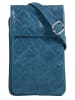 Bruno Banani Umhängetasche echt Leder in blau