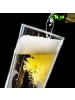 Mr. & Mrs. Panda Bierglas graviert Igel Liebe ohne Spruch in Transparent