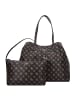 Guess Victtoria Shopper Tasche 40 cm in brown